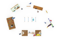 Halatlı Tırmanma B-PTR-200 PTR-201 | Parkur ve Halatlı Tırmanma Oyun Grupları | Erse Kent Mobilyaları